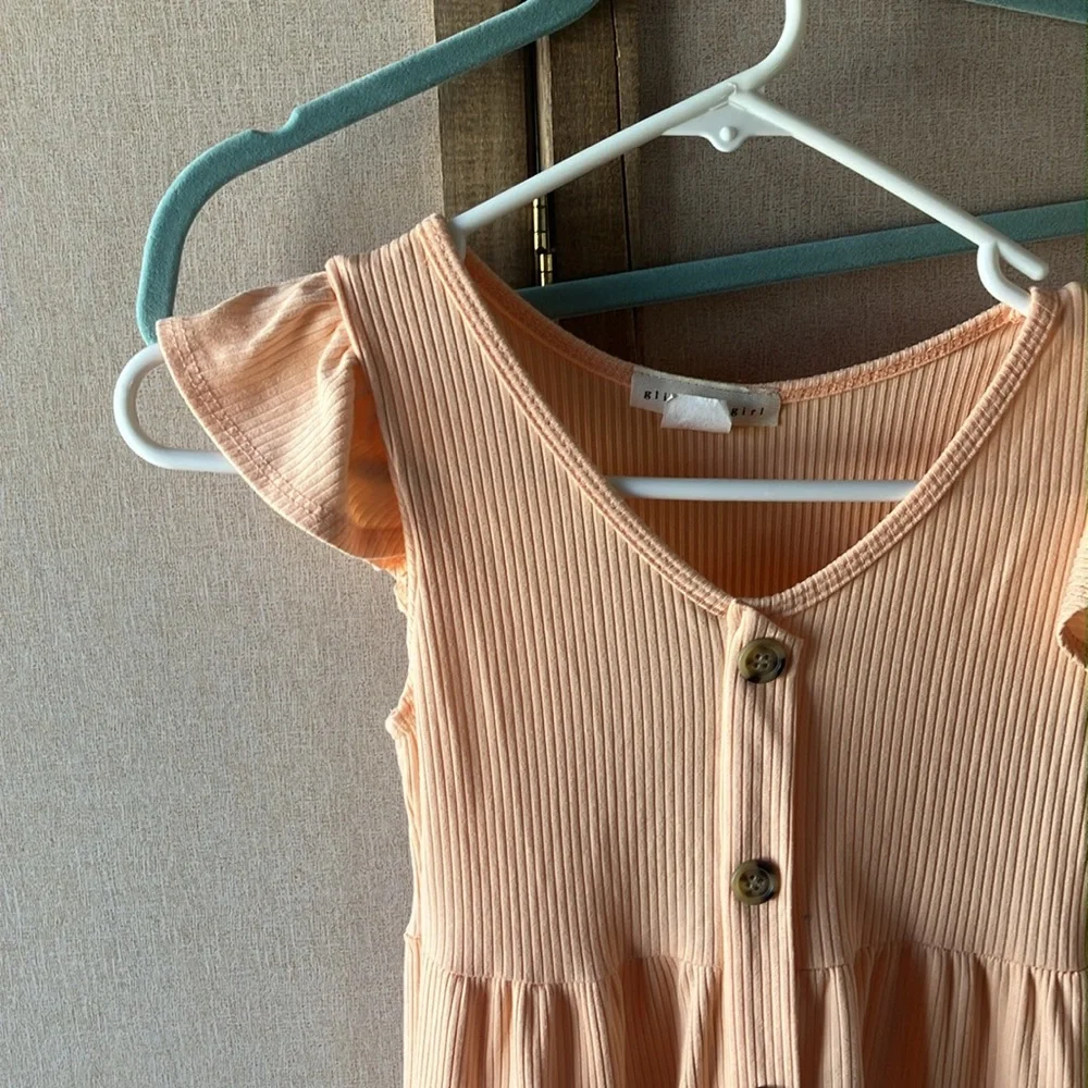 FINAL MARKDOWN Glitter girl children’s Button-Front Dress 8